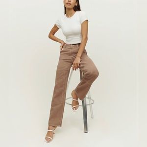 NWT! Harrison Carpenter High Rise Straight Pants